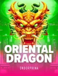 oriental dragon game logo